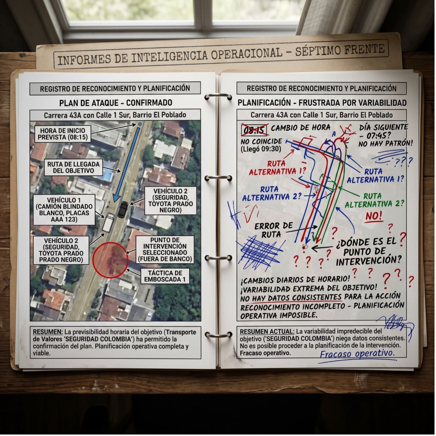 Informes de inteligencia humana y organizacional que complementan los sistemas formales de seguridad